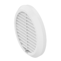 Wetterschutzgitter Light weiß-RAL9010